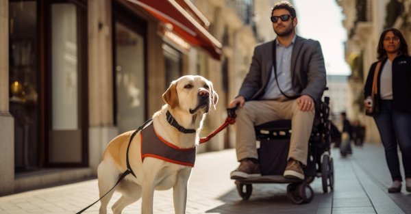 3 choses que vous devez savoir sur les chiens guide d'aveugles